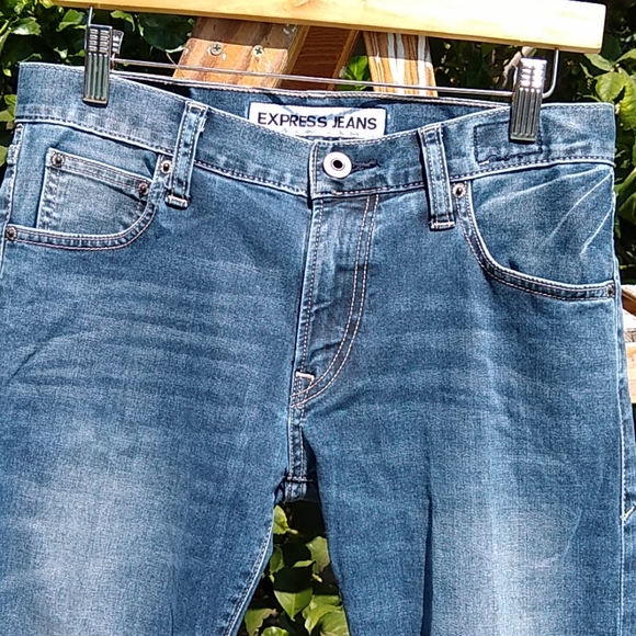 Express Rocco Slim Fit Straight Leg 28/30 - Picture 2 of 8